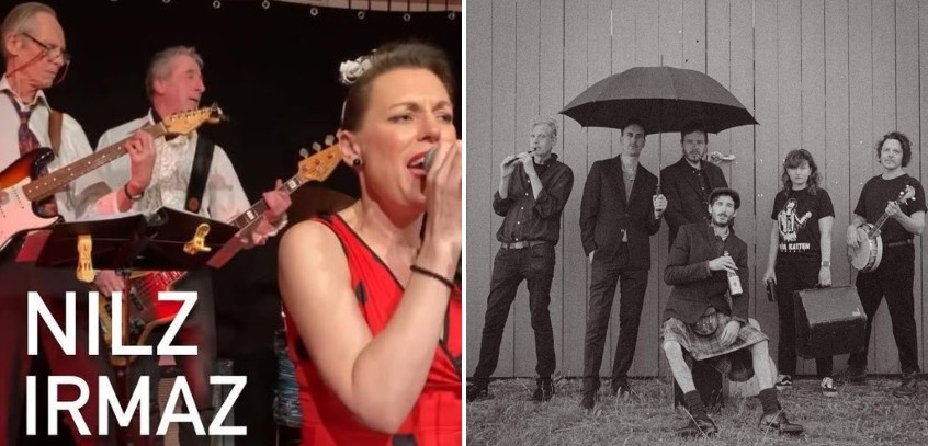 Musik i Ellös Parken med Nilz-Irmaz och Mac Na Galla