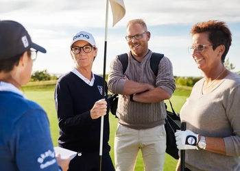 Golfare på Skaftö Golfklubb