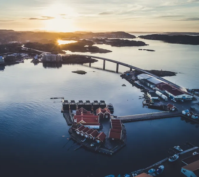 Restaurang och hotell Salt och Sill på Klädesholmen