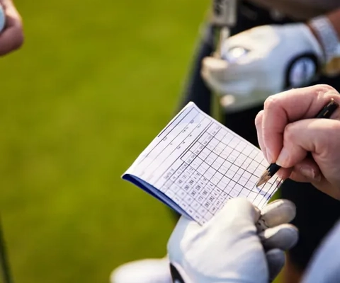 Golfare på Skaftö Golfklubb