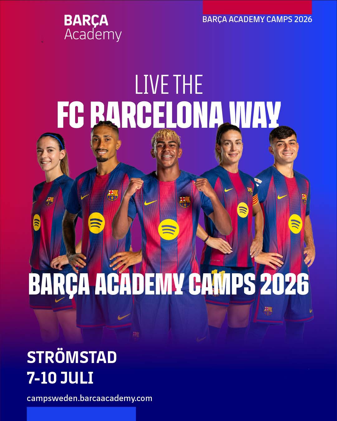 Barca Academy camp 2026 Strömstad