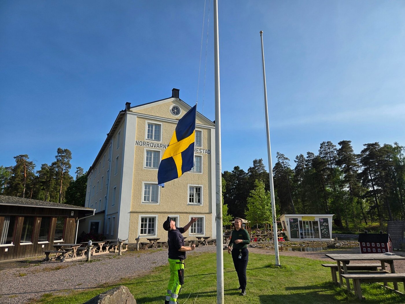 Nationaldagsfirande på Norrqvarn