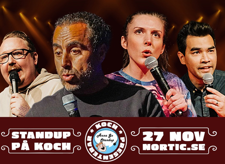 Standup med Özz Nüjen och Josefin Sonck på Koch