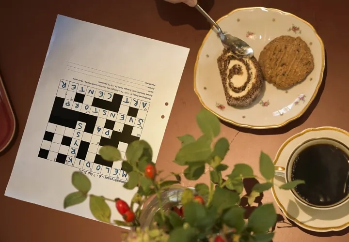 Melodikryssetfrukost på Svenstorp art center