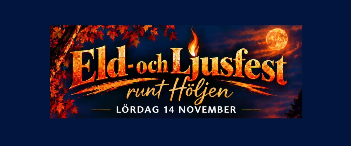 Eld- och ljusfest runt Höljen