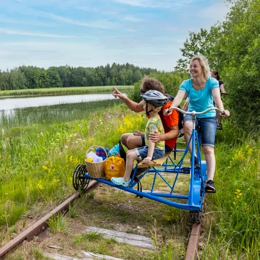 Cykla dressin i Gullspång