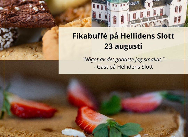 Fikabuffé på Hellidens Slott