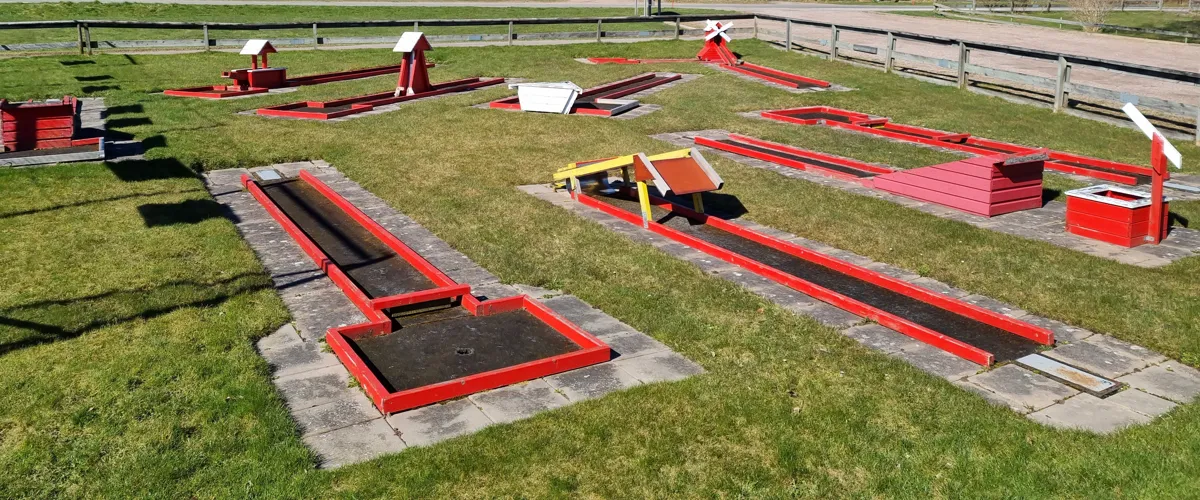 Minigolf i Fröjered