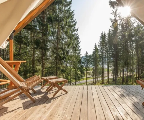 Glamping på Hafsten Resort & Camping