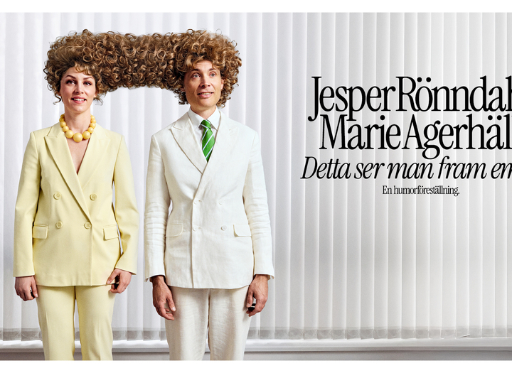 Jesper Rönndahl och Marie Agerhäll