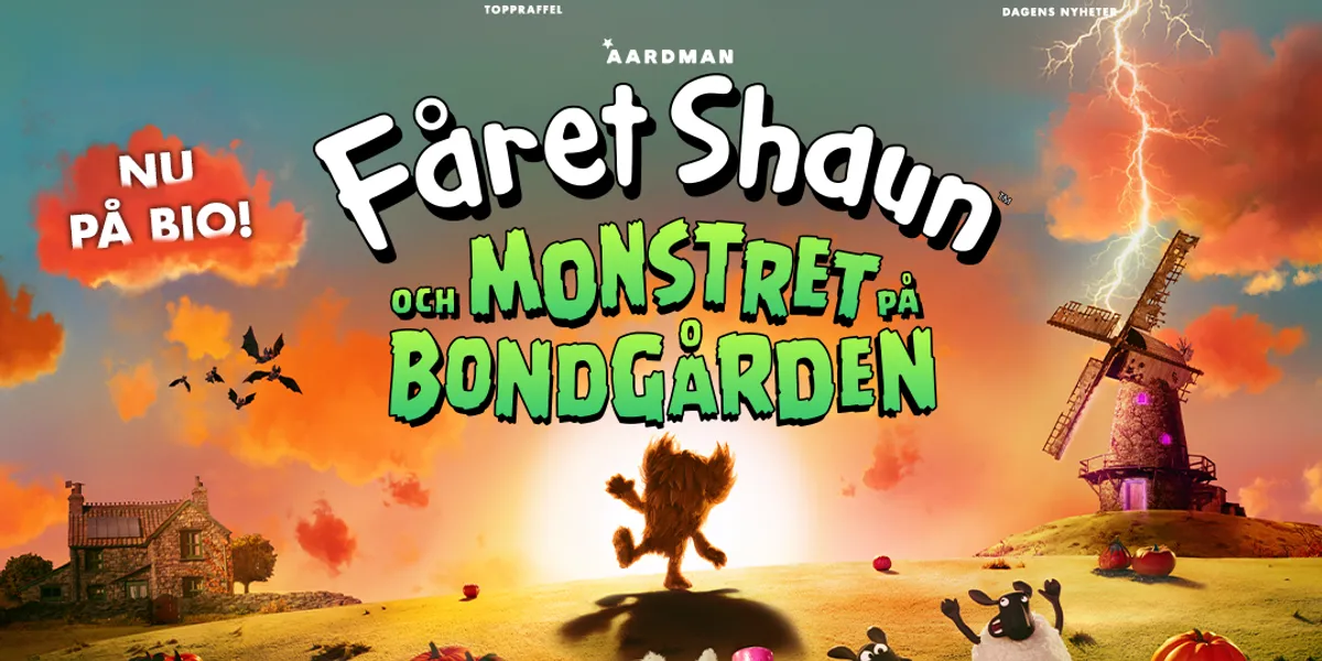 Bio - Fåret Shaun på Park i Hjo