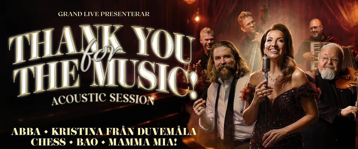 Thank you for the music – Acoustic Session