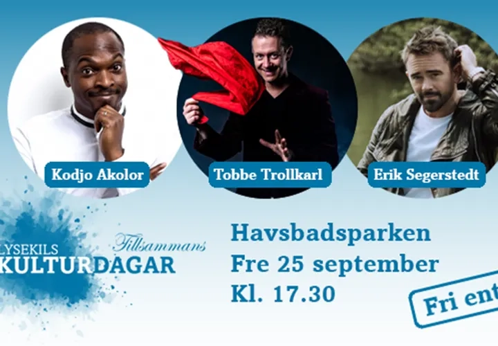 En affisch för Lysekils kulturdagar