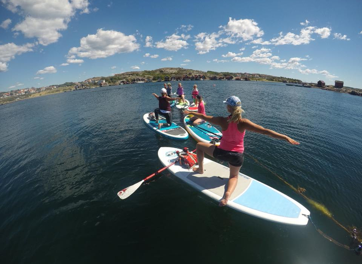 SUP Yoga Grönemad, Grebbestad