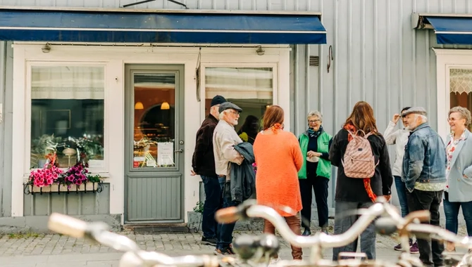 Aktiviteten fikavandring i Alingsås.