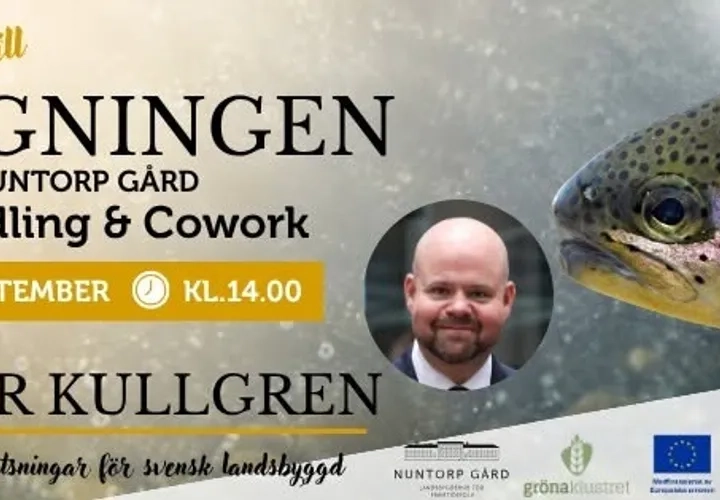 Invigning framtidens mat på Nuntorp Gård 