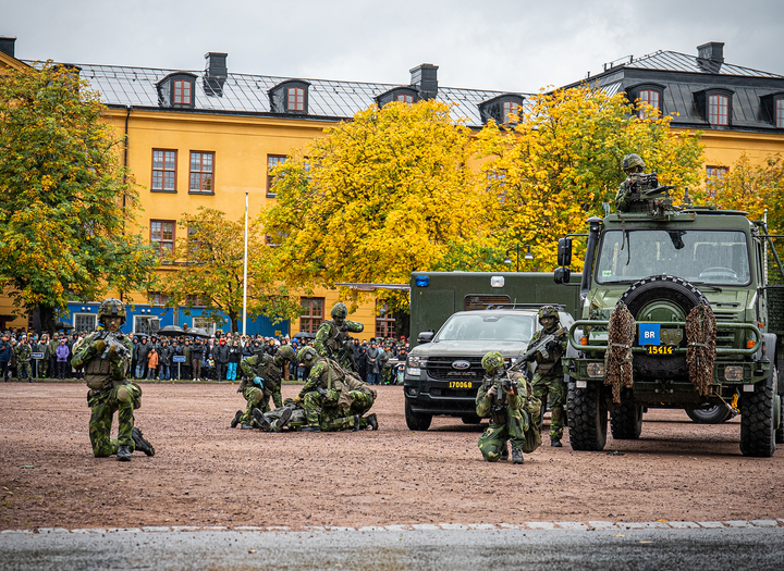Regementets dag på Göta trängregemente