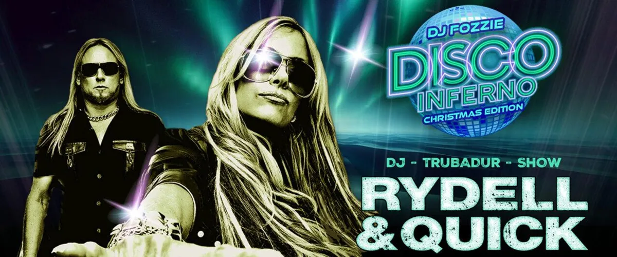 Disco Inferno – Christmas Edition med Rydell & Quick