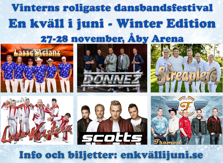 Dansbandsfestivalen EN KVÄLL I JUNI - WINTER EDITION