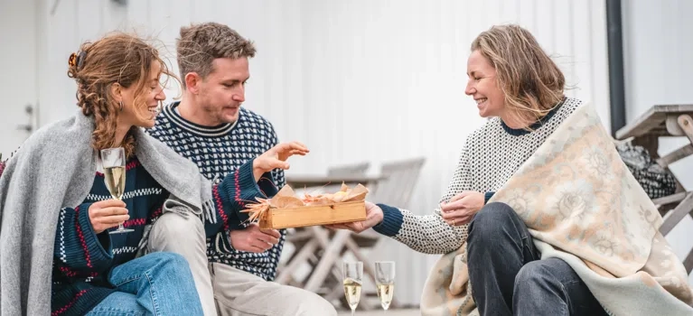 Människor upplever Kajkanten Vrångö