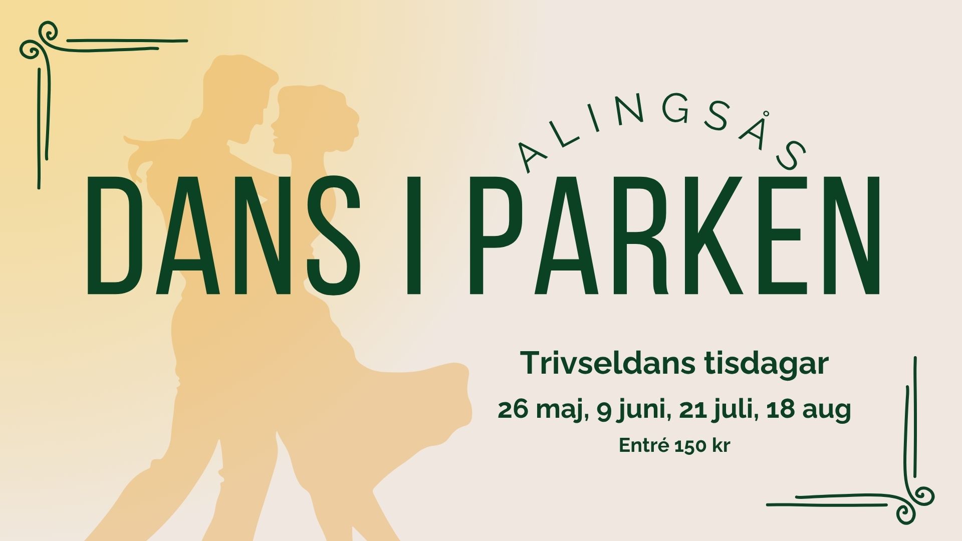 Trivseldans i Alingsåsparken