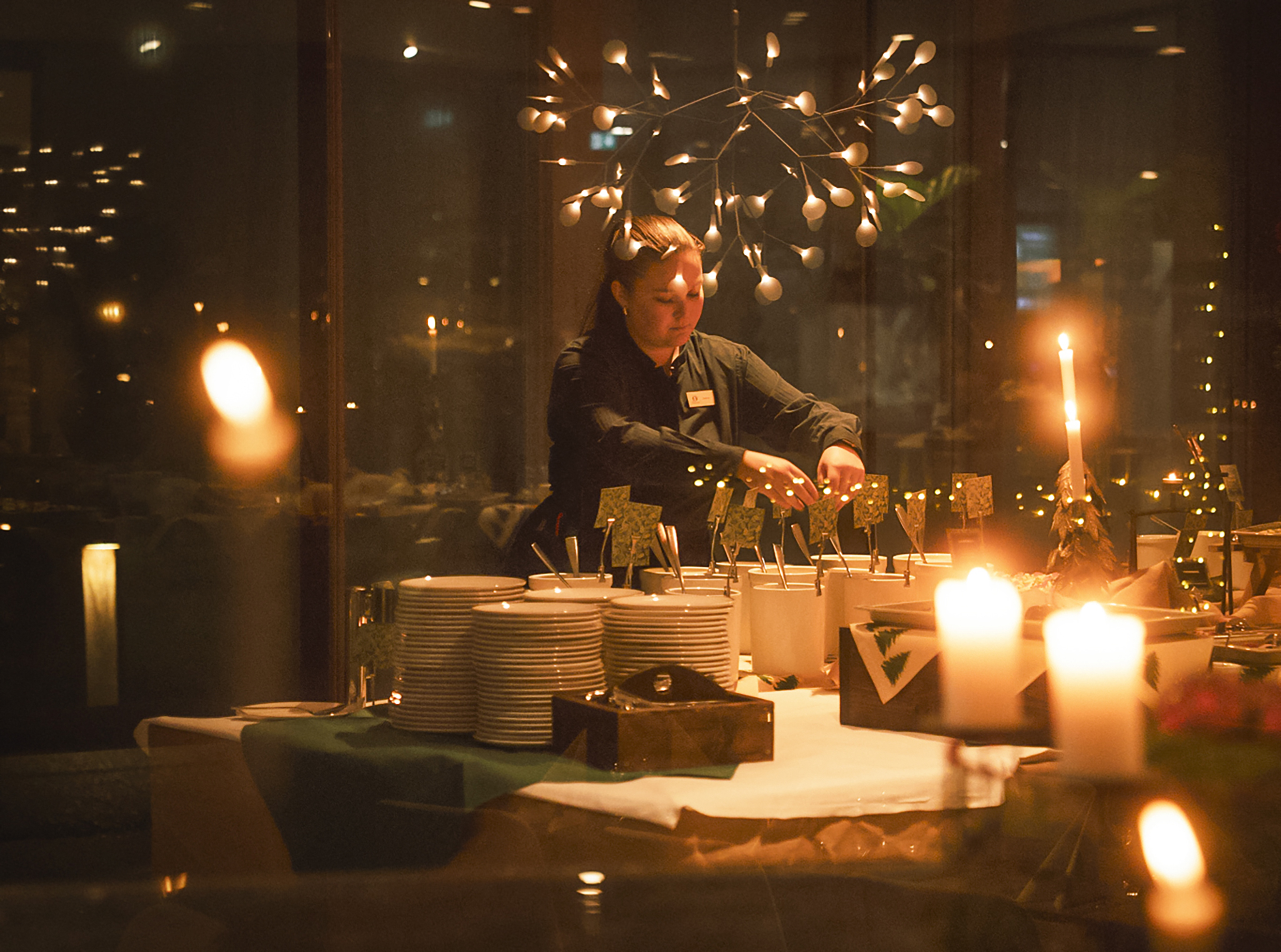 Julbord i vildmarken på Öijared Resort