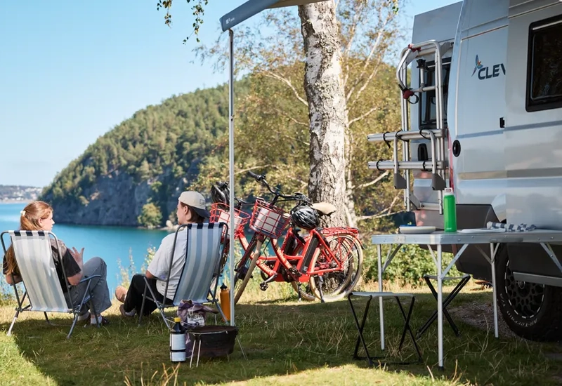 Vardagsögonblick från en camping.