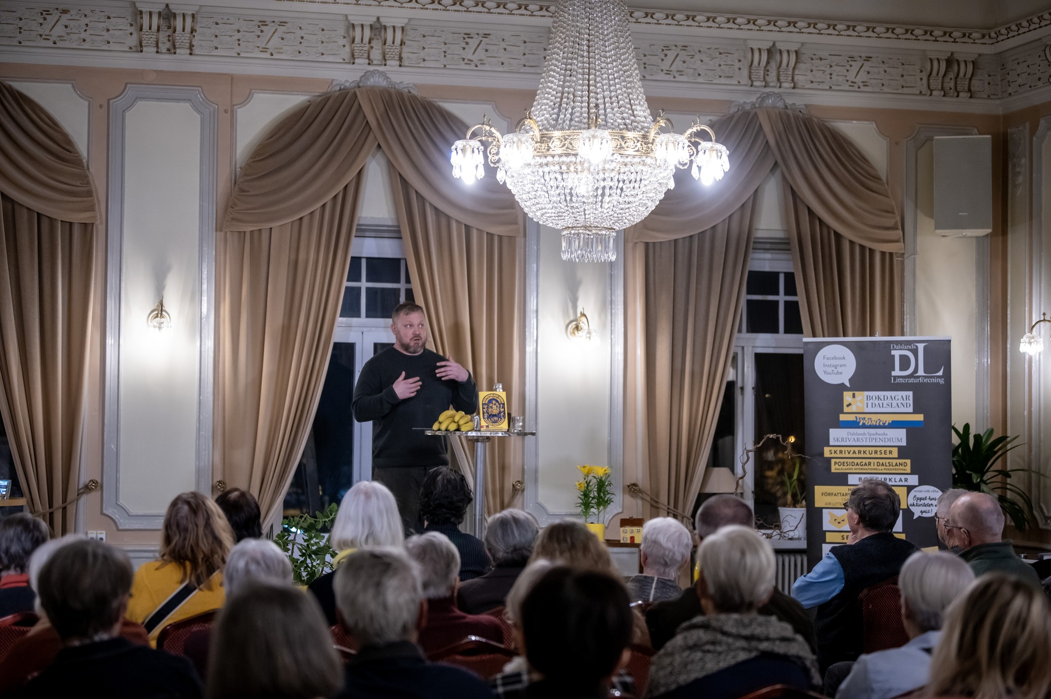 Spoken Word+Öppen scen m Bergdahl, Taylor, Frost & Markelius
