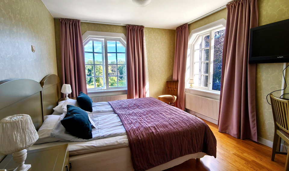 Hotellrum på Baldersnäs Herrgård