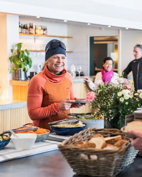 Skidåkning på Lassalyckan