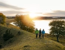 Vandring vid Hornborgasjön