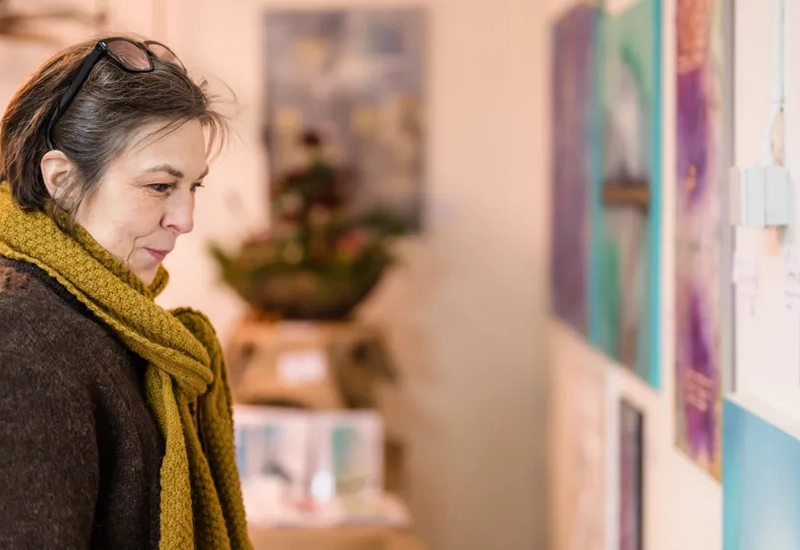 Kvinnor besöker Kulturhöst i Västsverige