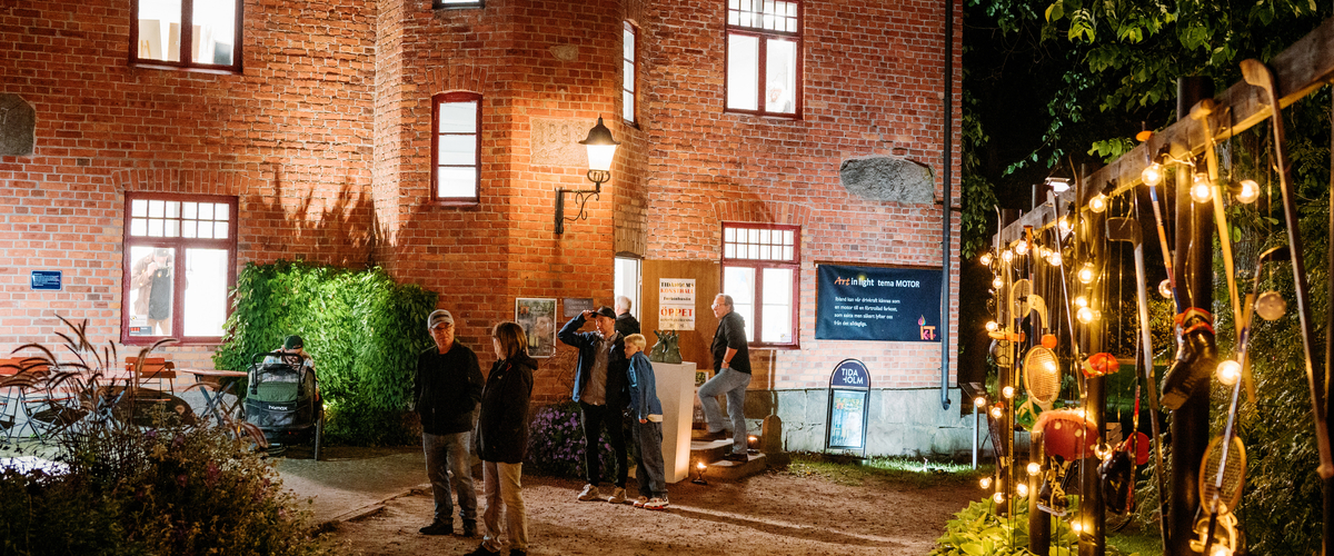 Art in light på Turbinhusön