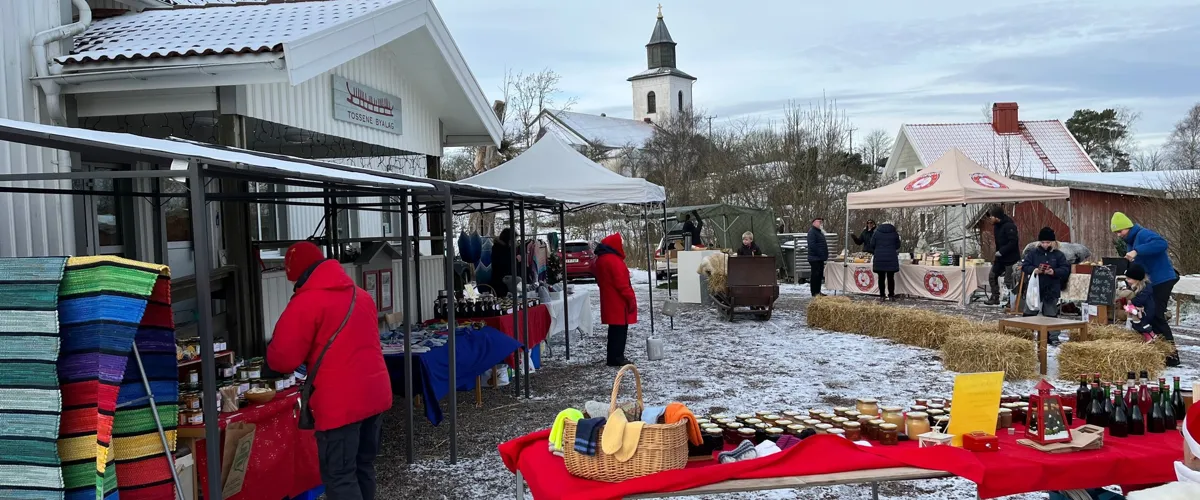 Julmarknad i Tossene Bygdegård
