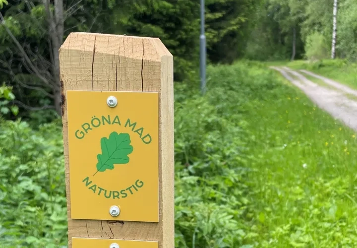 Gröna mad naturstig