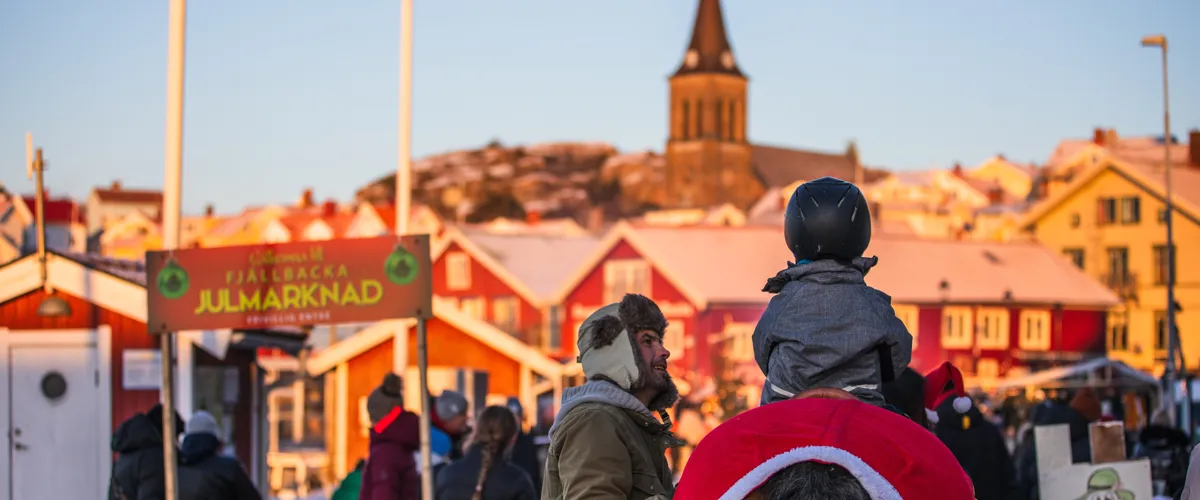 Julmarknad i Fjällbacka