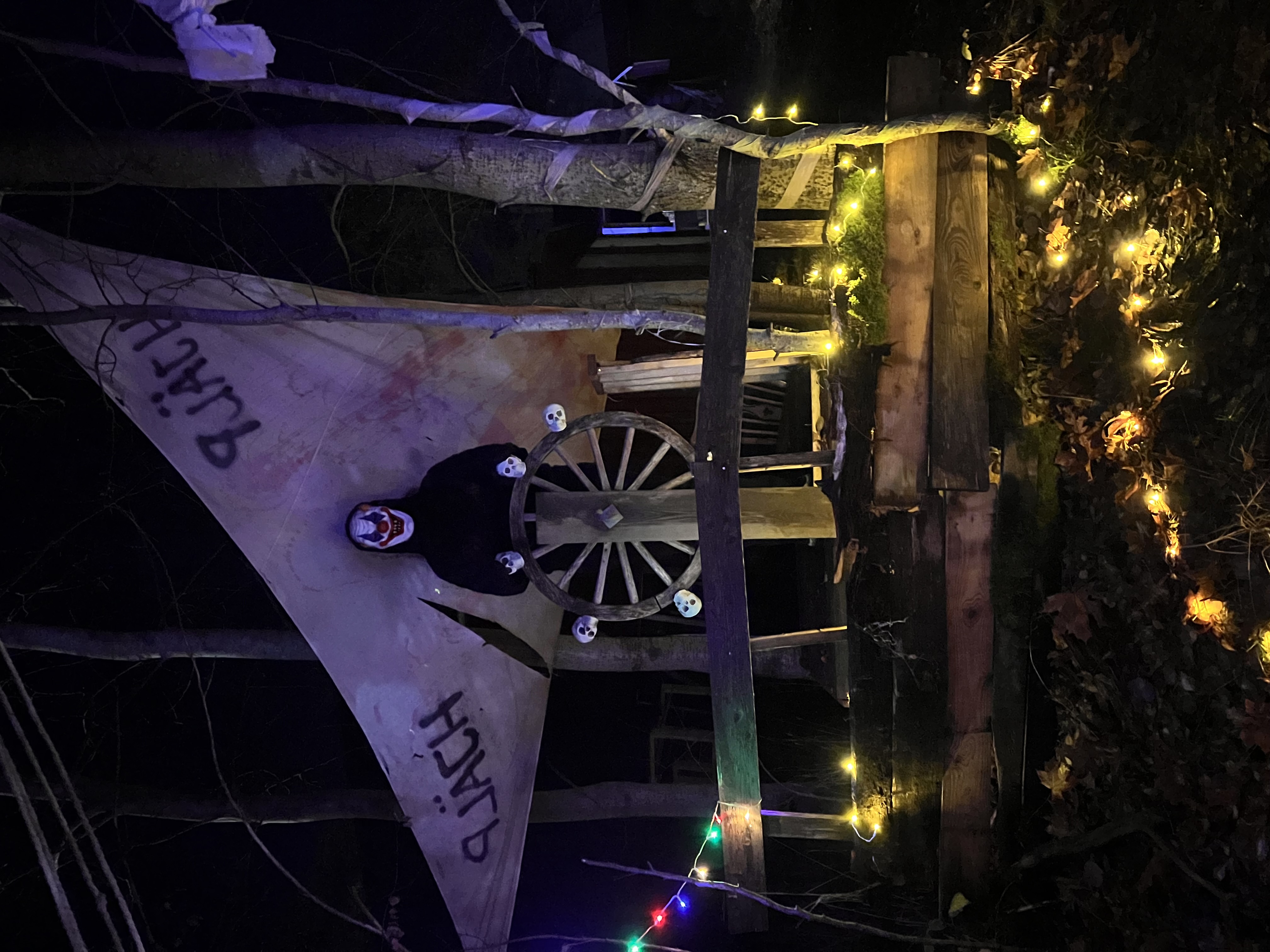 Sagostigen och Halloween i Frändefors