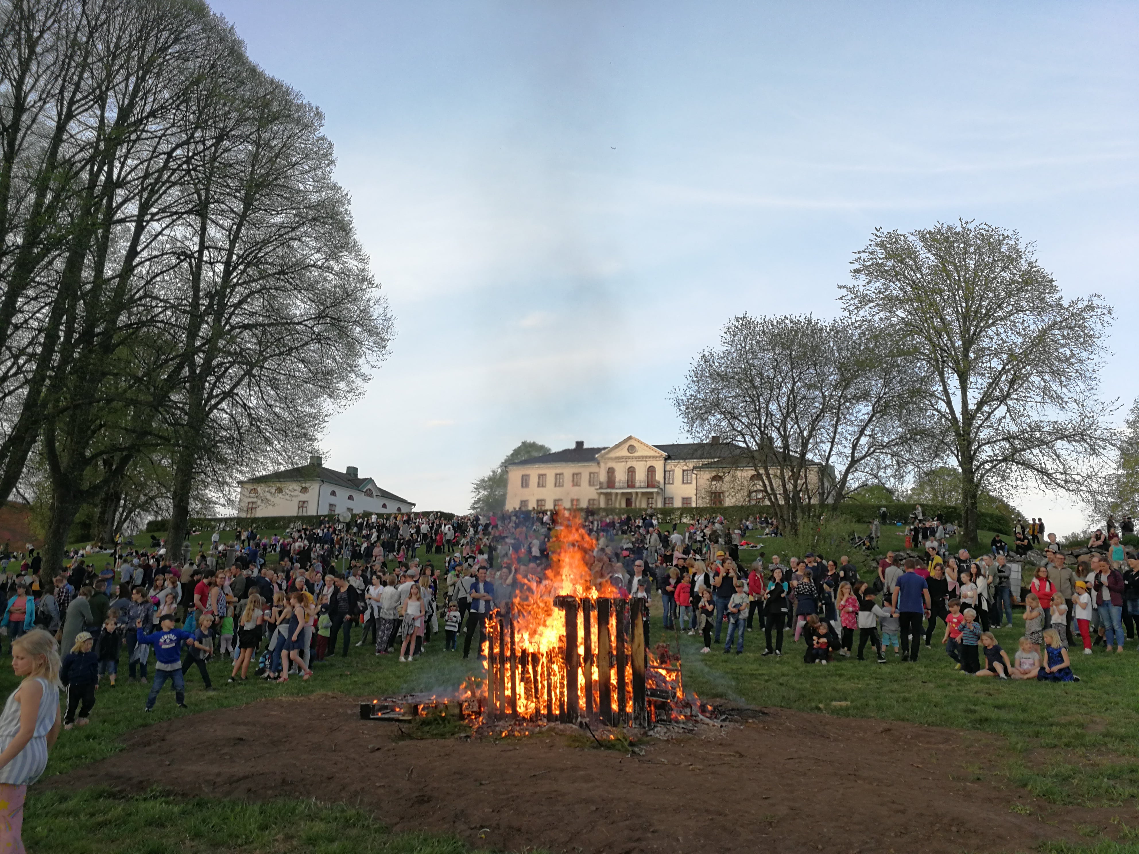 Valborgsmässofirande på Nääs Slott