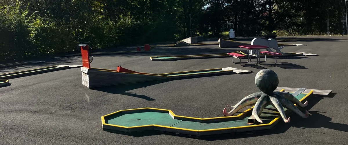 Minigolf vid Tempo