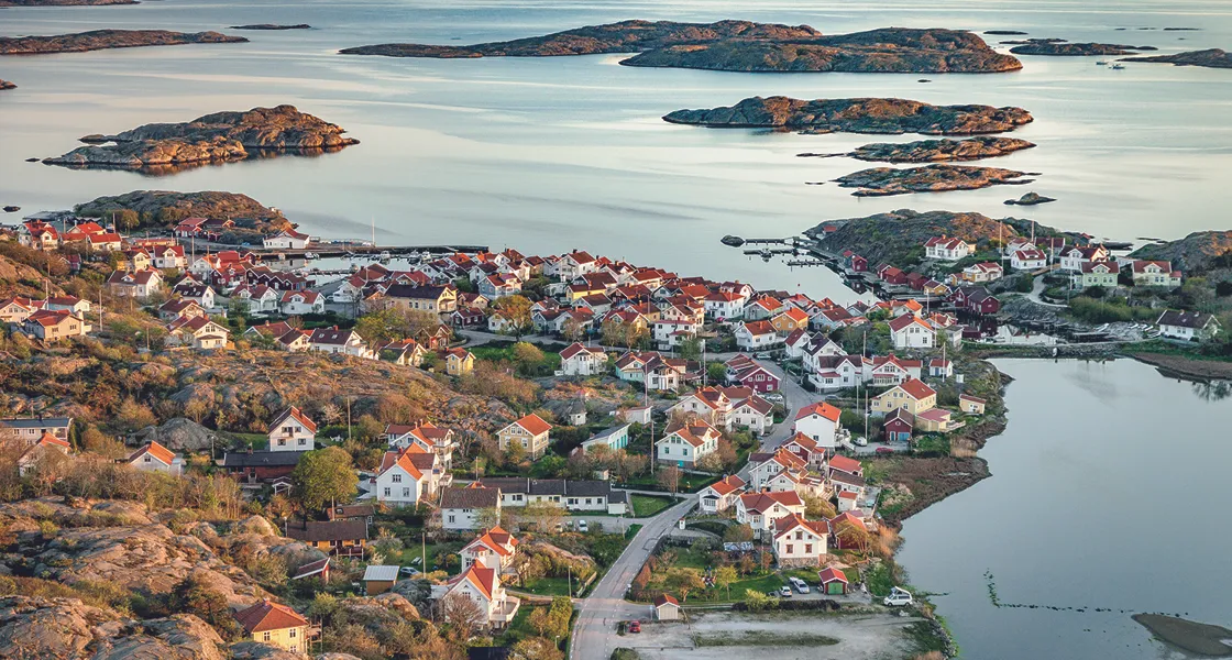 strosa på strana hälleviksstrand