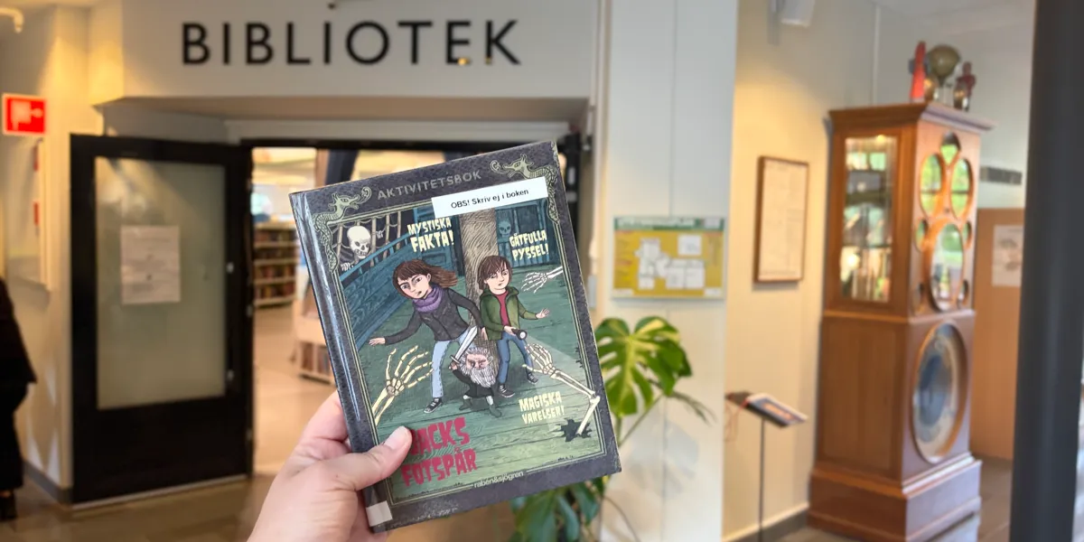 Lös ett Hjomysterium på Kulturkvarteret!