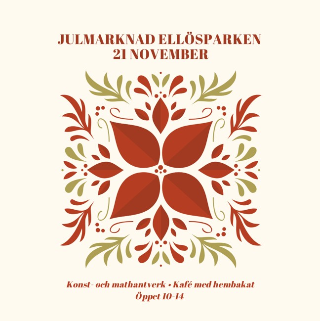 Julmarknad i Ellös Parken