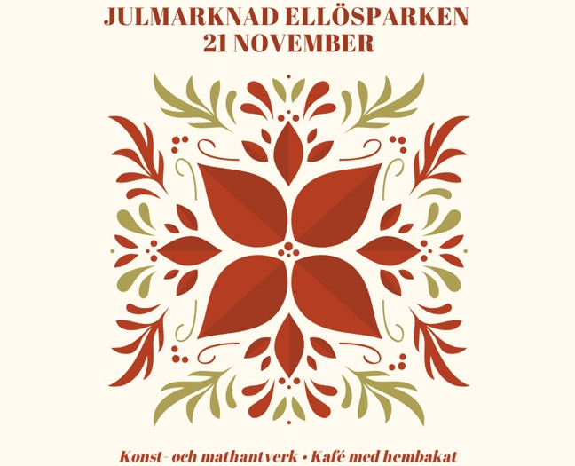 Julmarknad i Ellös Parken