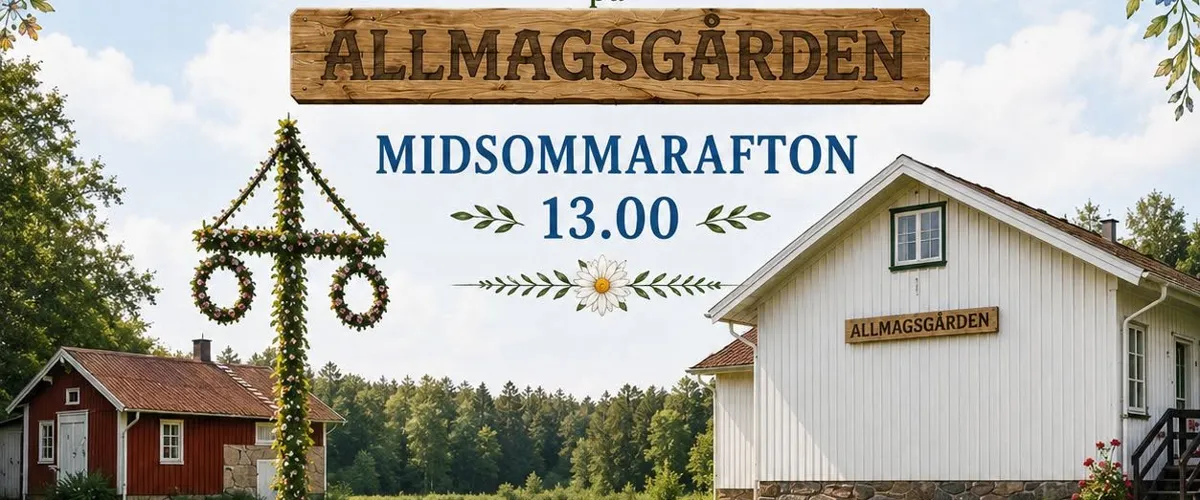 Midsommarfirande Allmagsgården