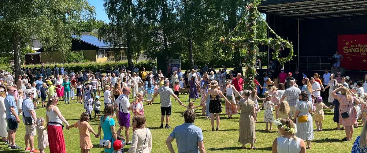 Midsommarfiranden i Trollhättan