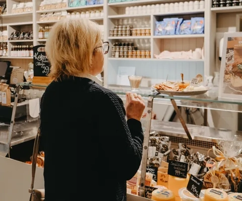 Gäsene mejeri ostbutik_x000D_