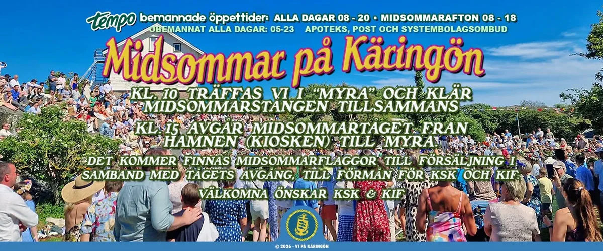 Midsommar på Käringön