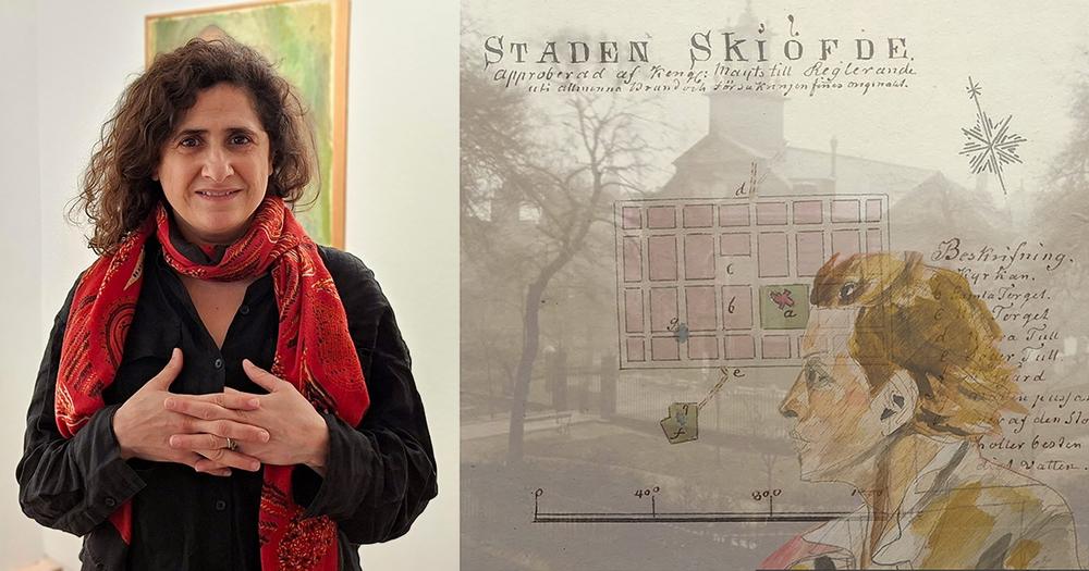 evenemangsbild för Performativ berättarföreläsning med konstnär Maria Lusitano