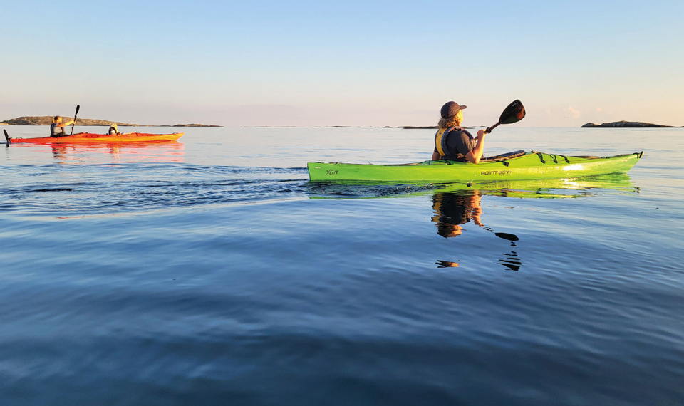 Kajakpaddling med Kajkanten Vrångö