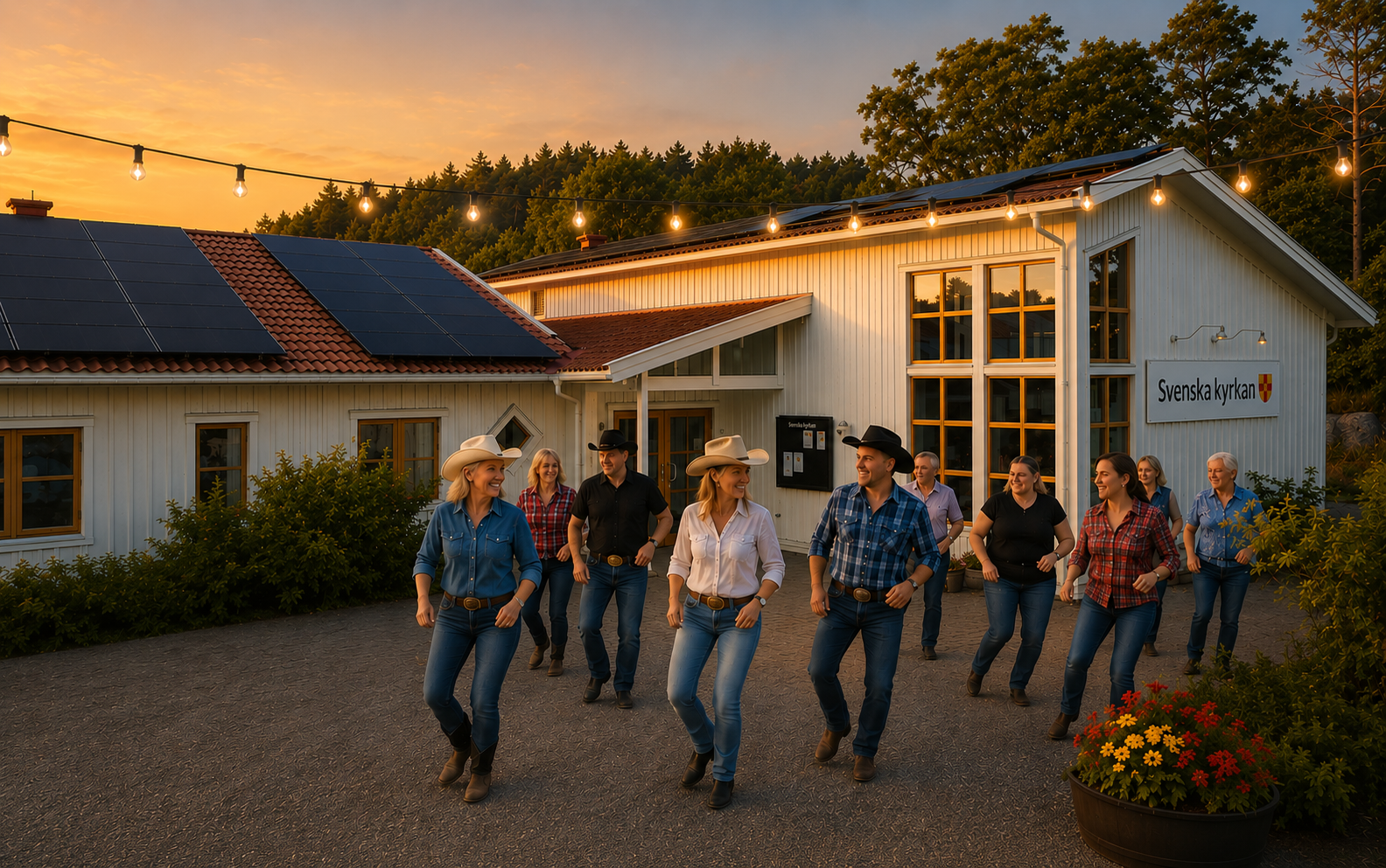 "Från USA till Klövedal"- prova på Linedance